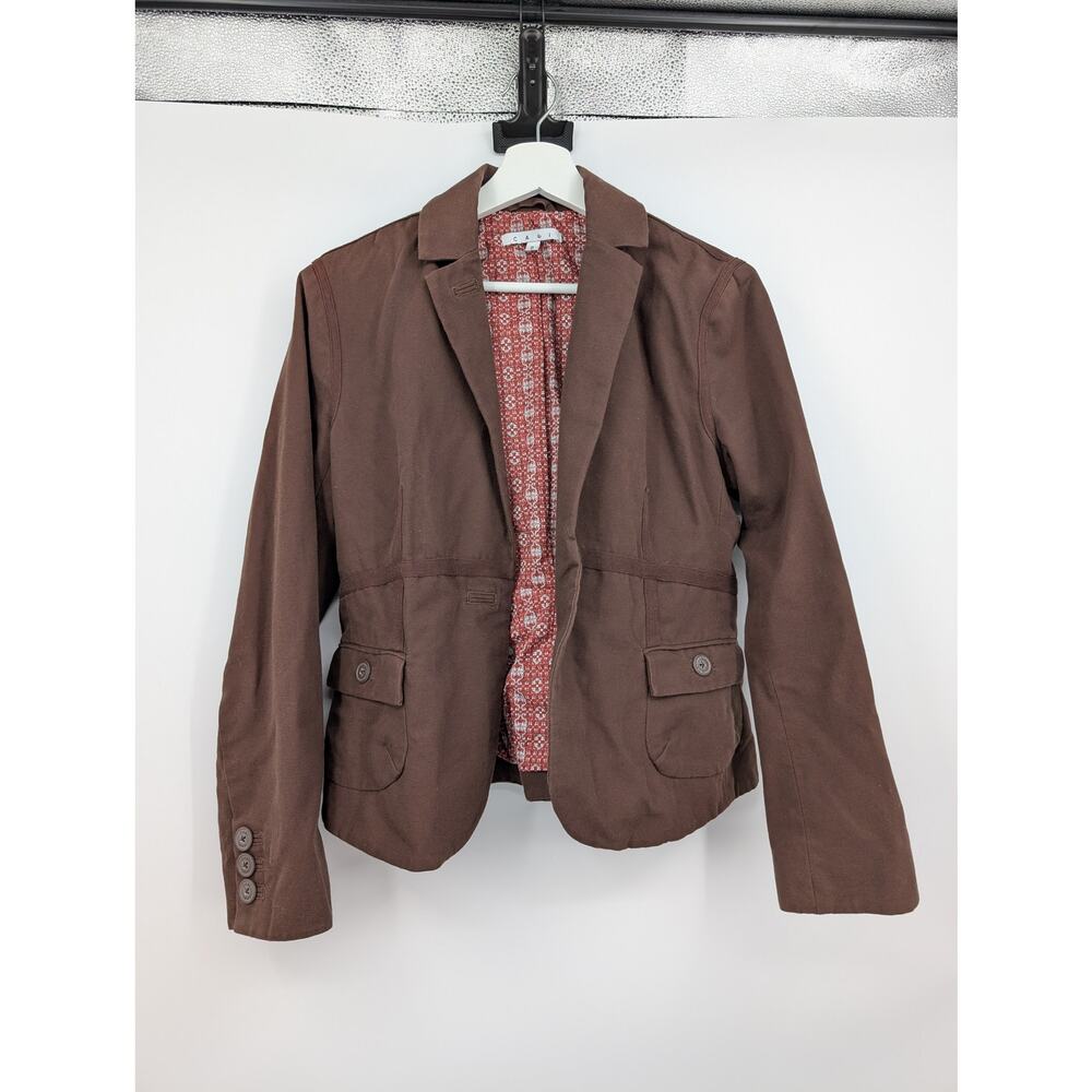 Cabi Yacht Regatta Equestrian Academia Blazer Jacket Women's Size 8 #525